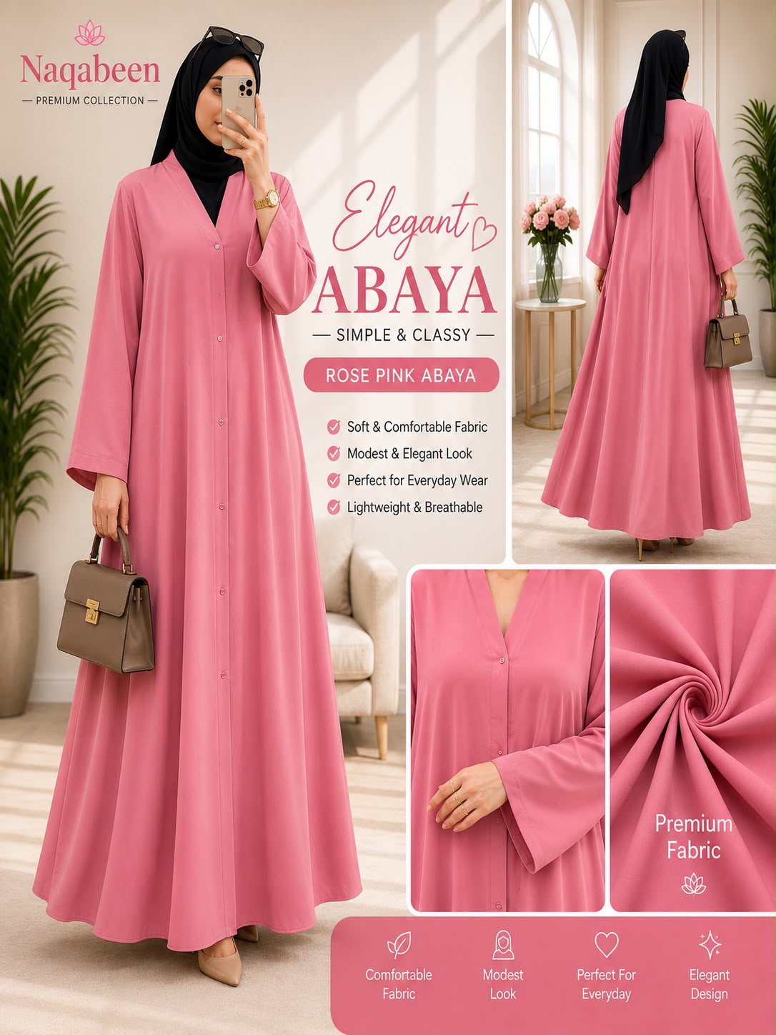 Plain Abayas