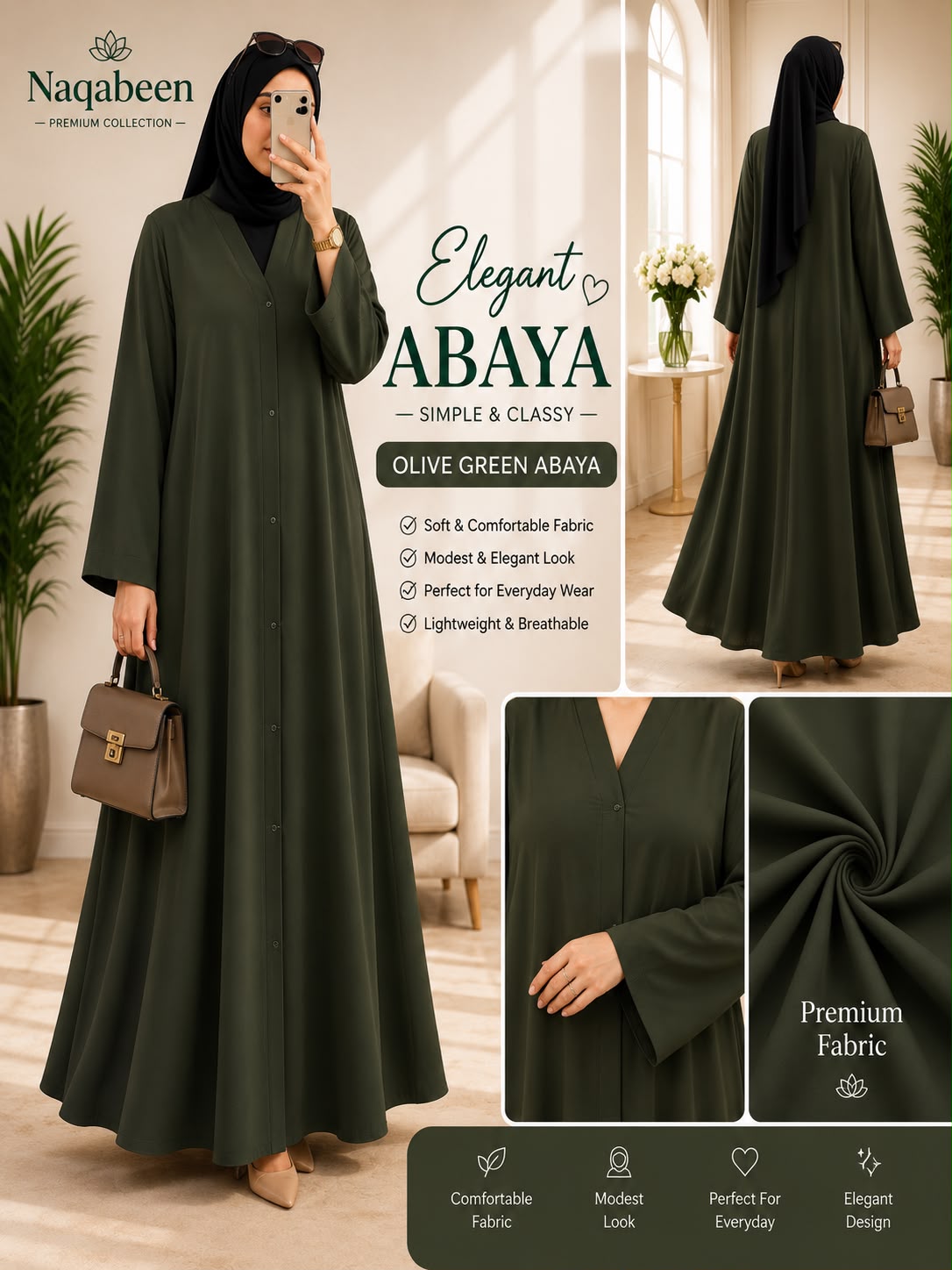 Plain Abayas