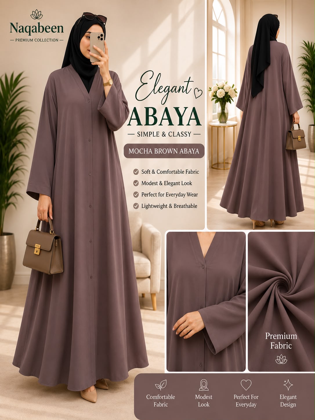 Plain Abayas