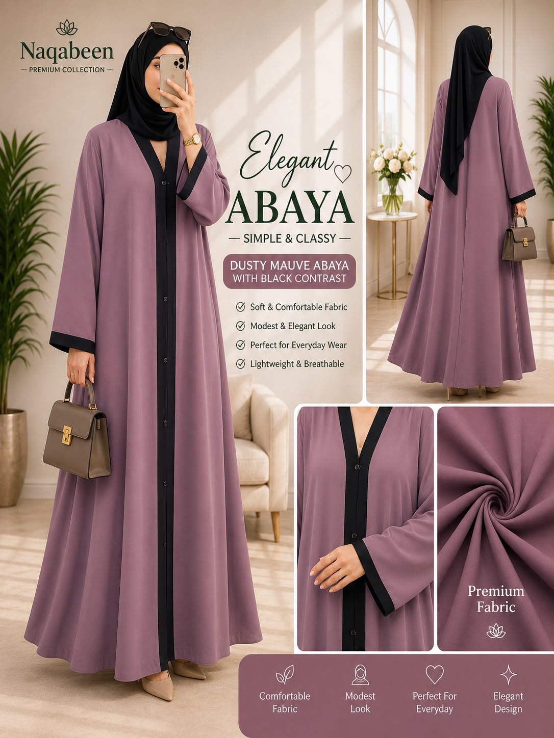 Plain Abayas