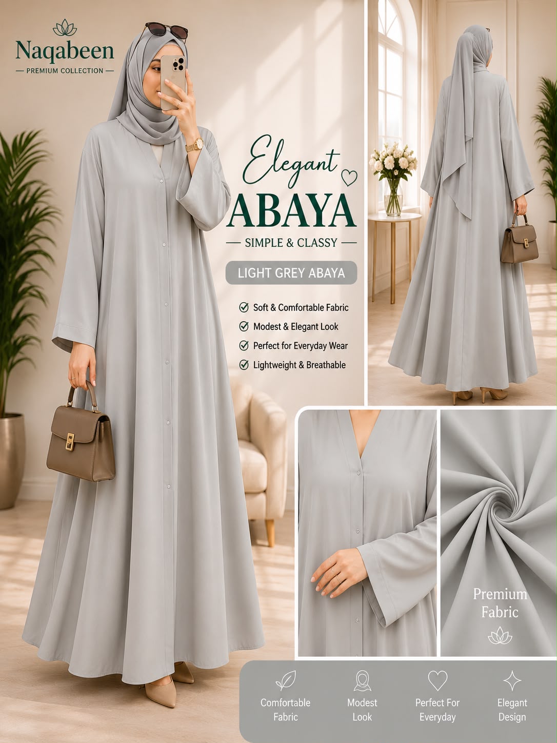 Plain Abayas