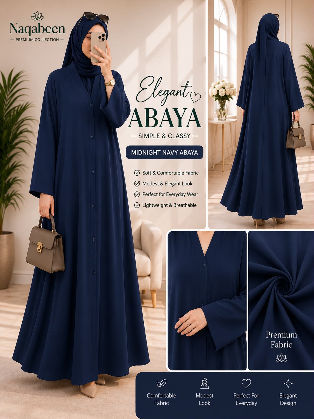 Plain Abayas