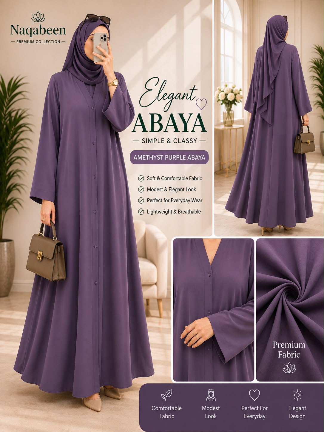 Plain Abayas