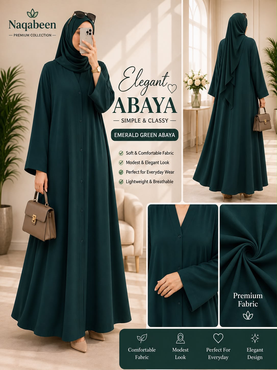 Plain Abayas