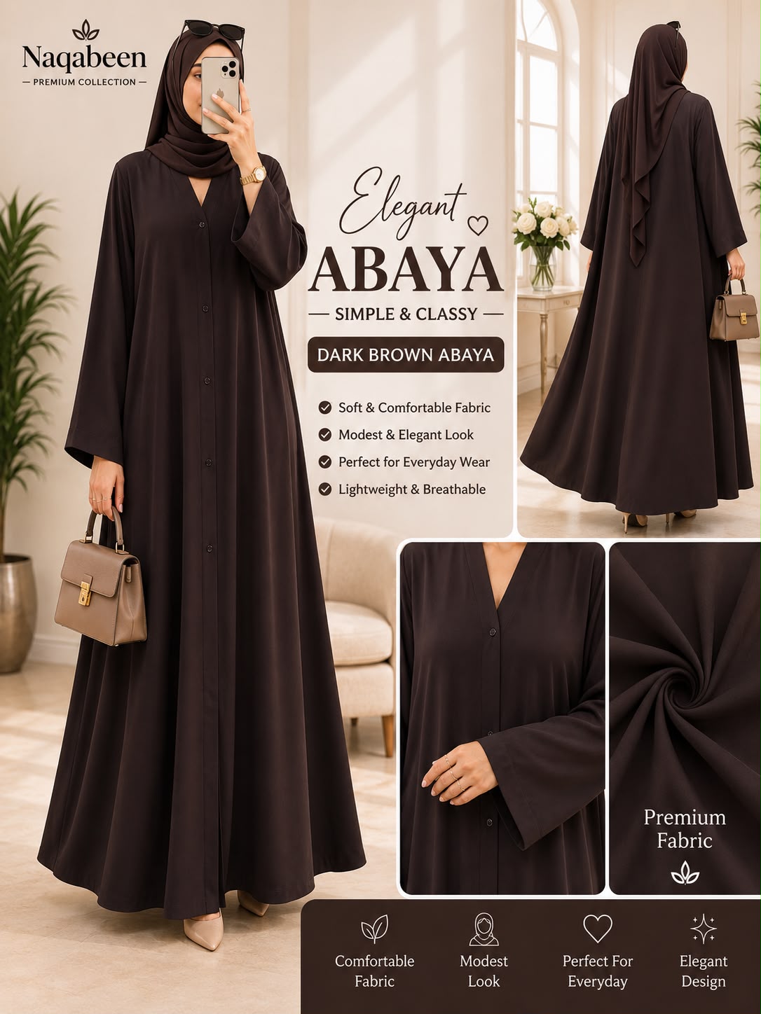 Plain Abayas