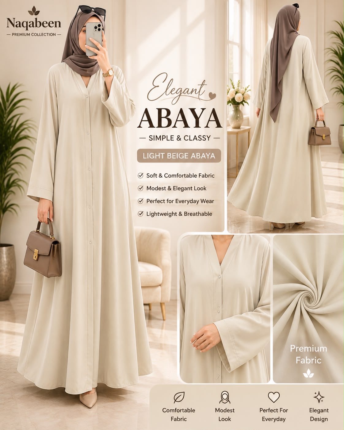 Plain Abayas