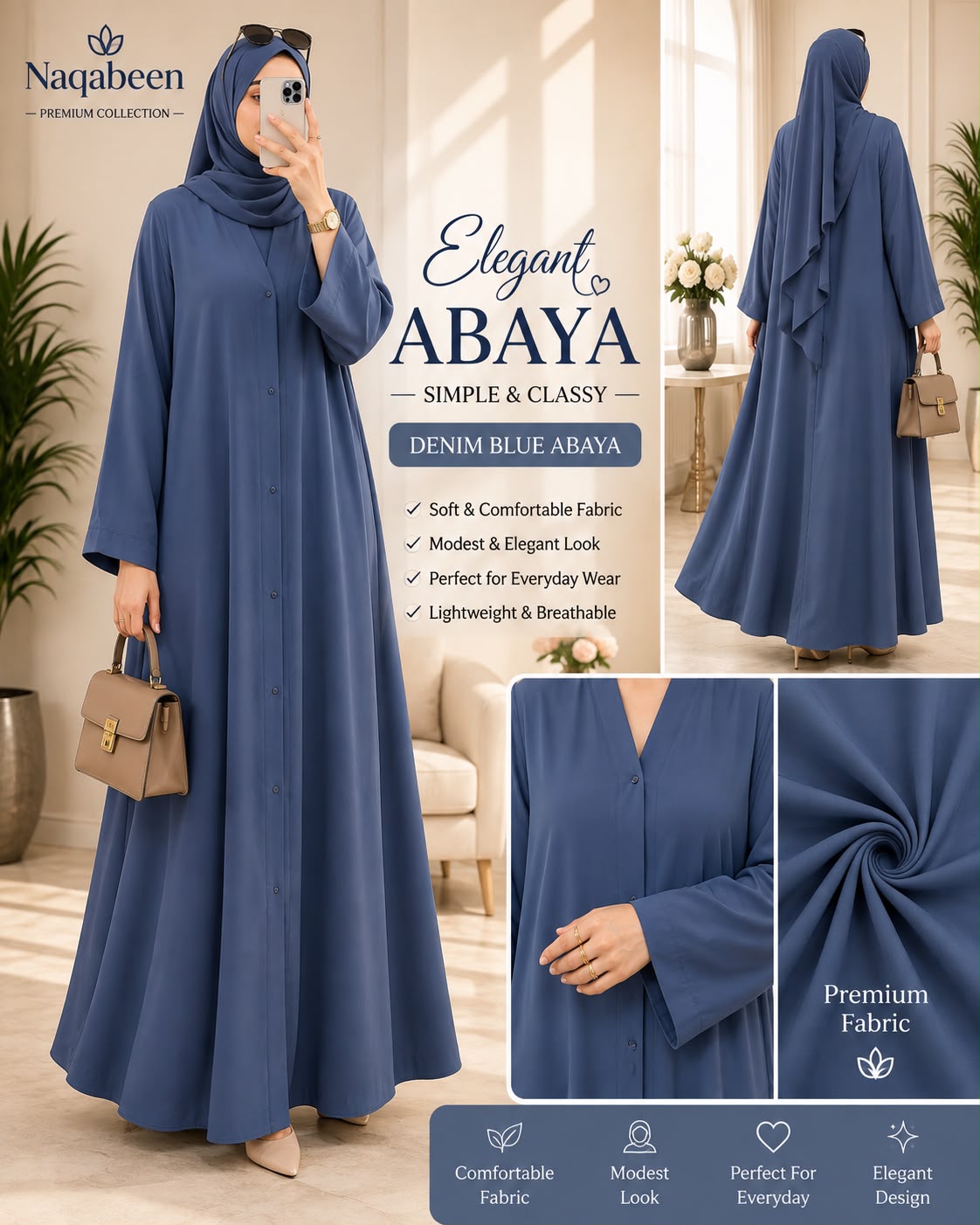 Plain Abayas