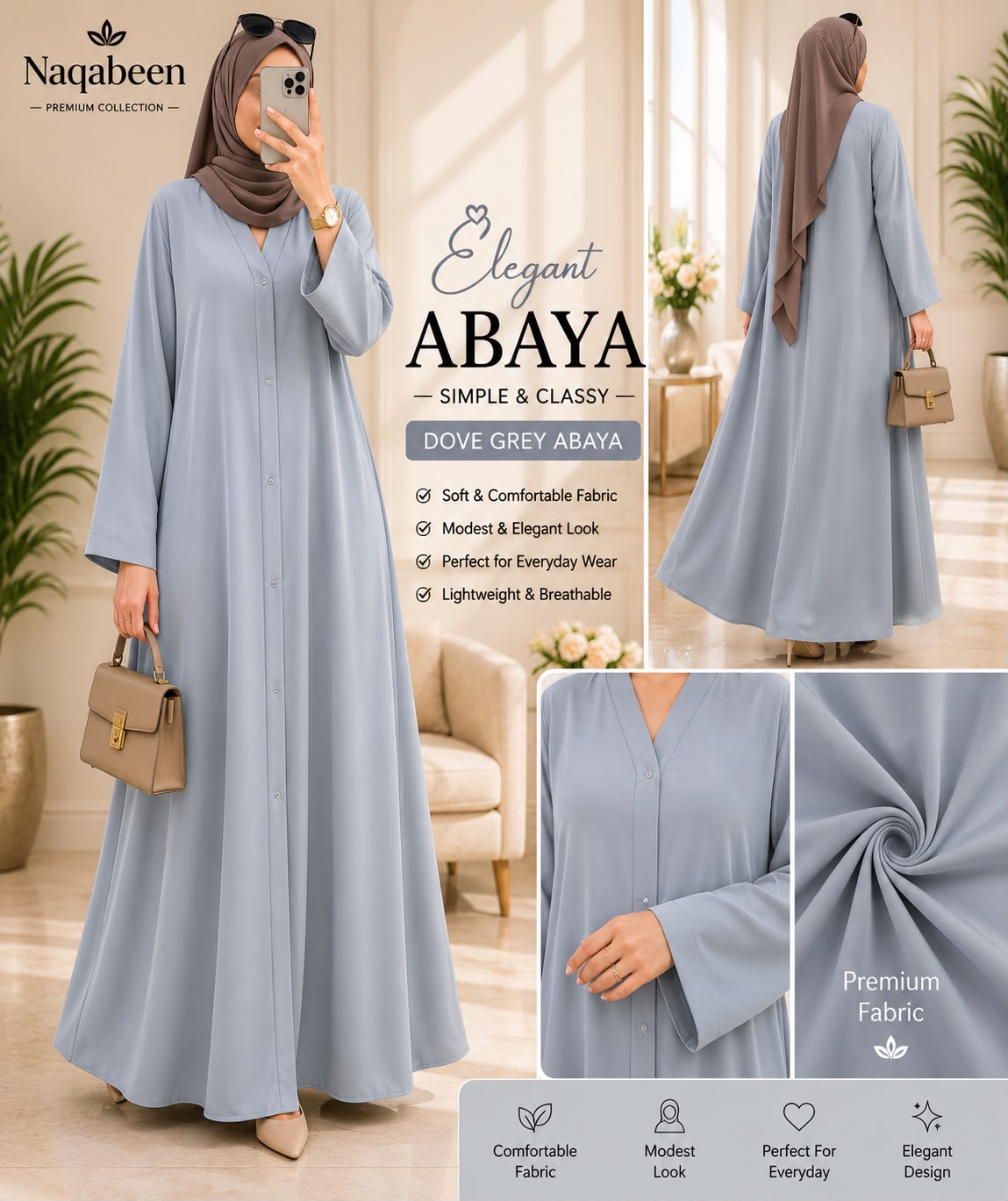 Plain Abayas