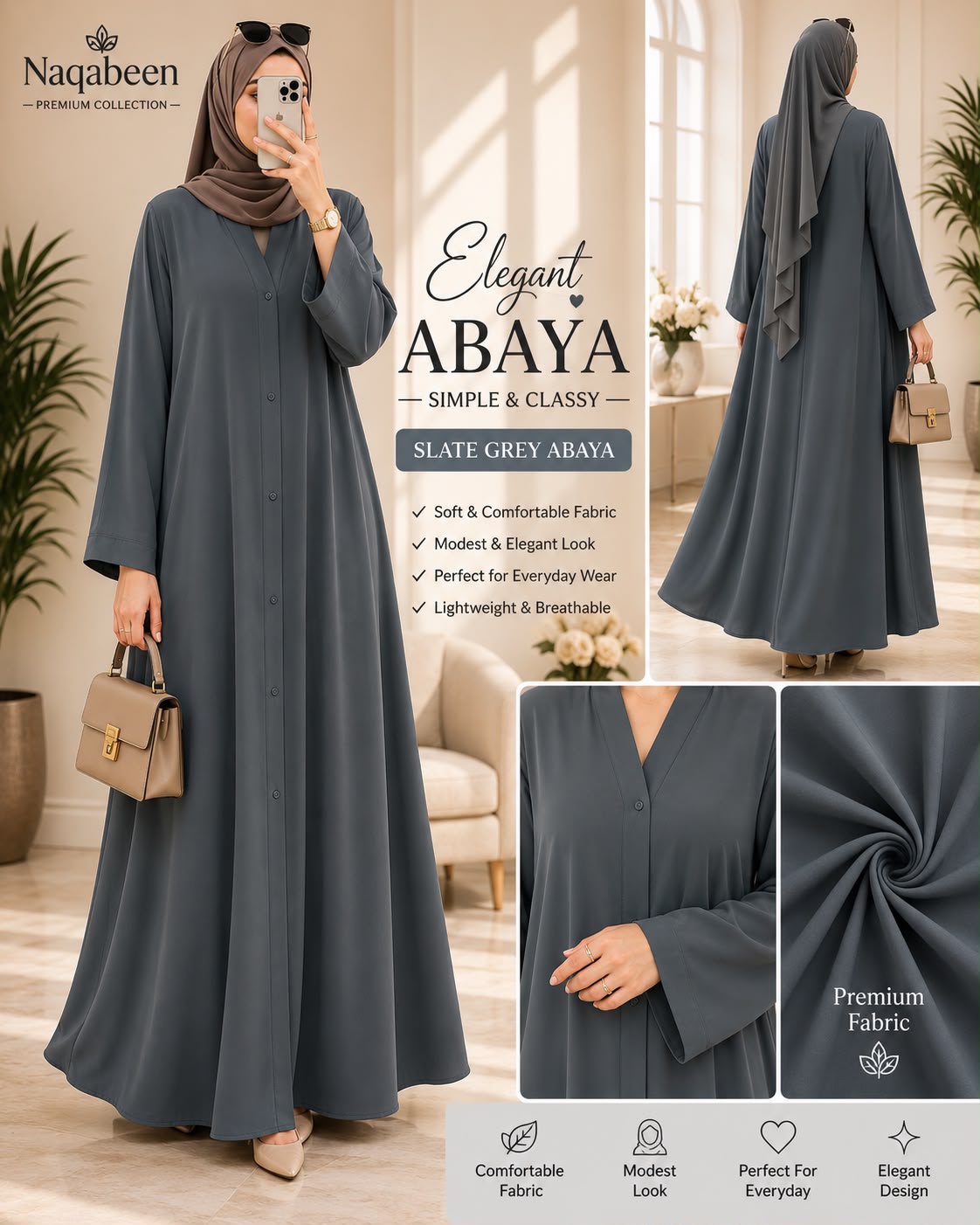 Plain Abayas