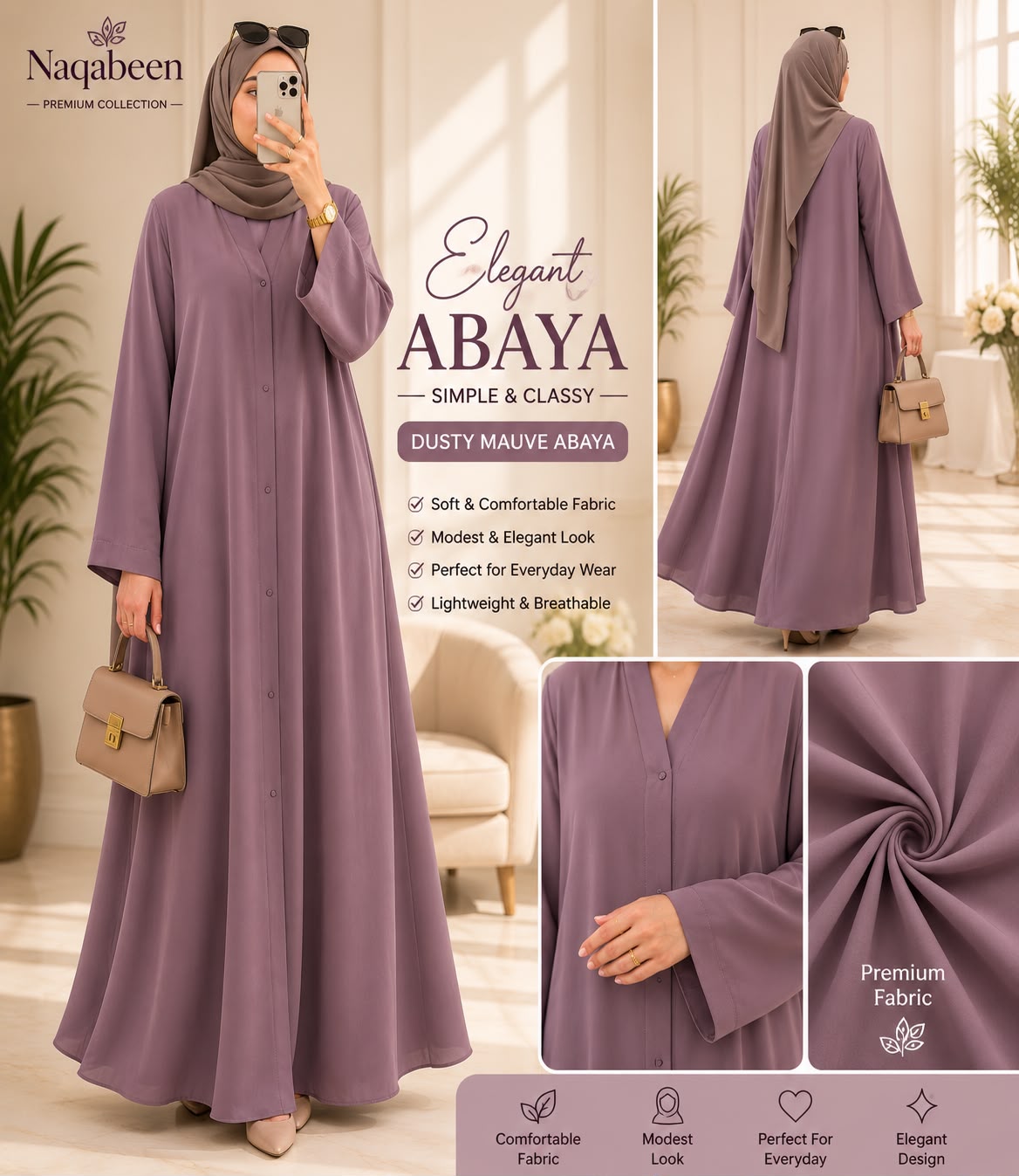 Plain Abayas