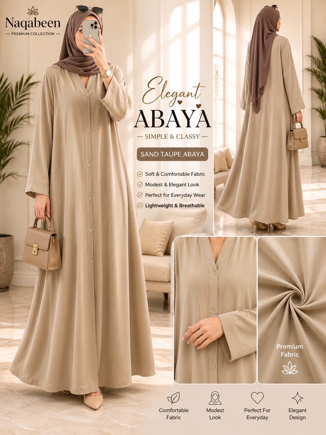 Plain Abayas