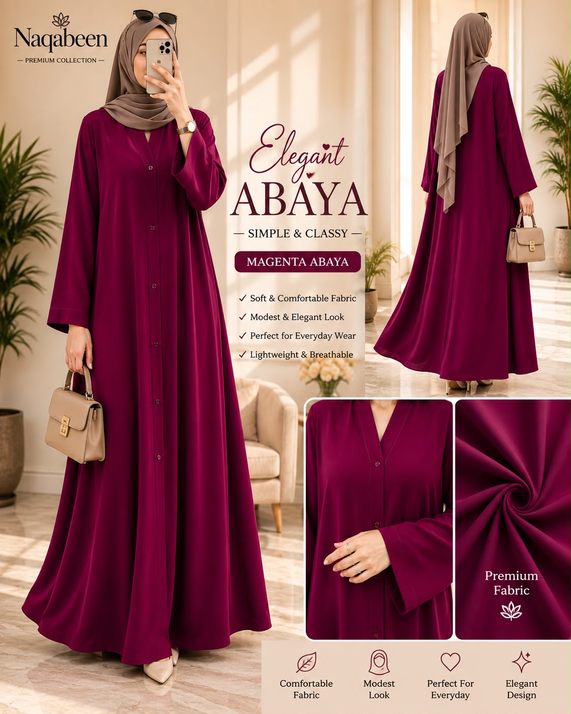 Plain Abayas