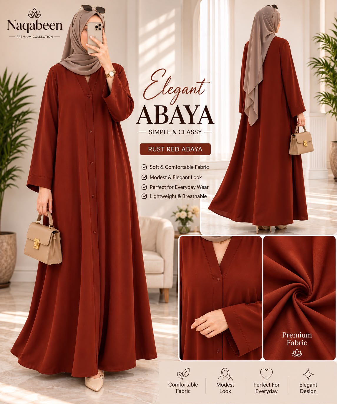 Plain Abayas