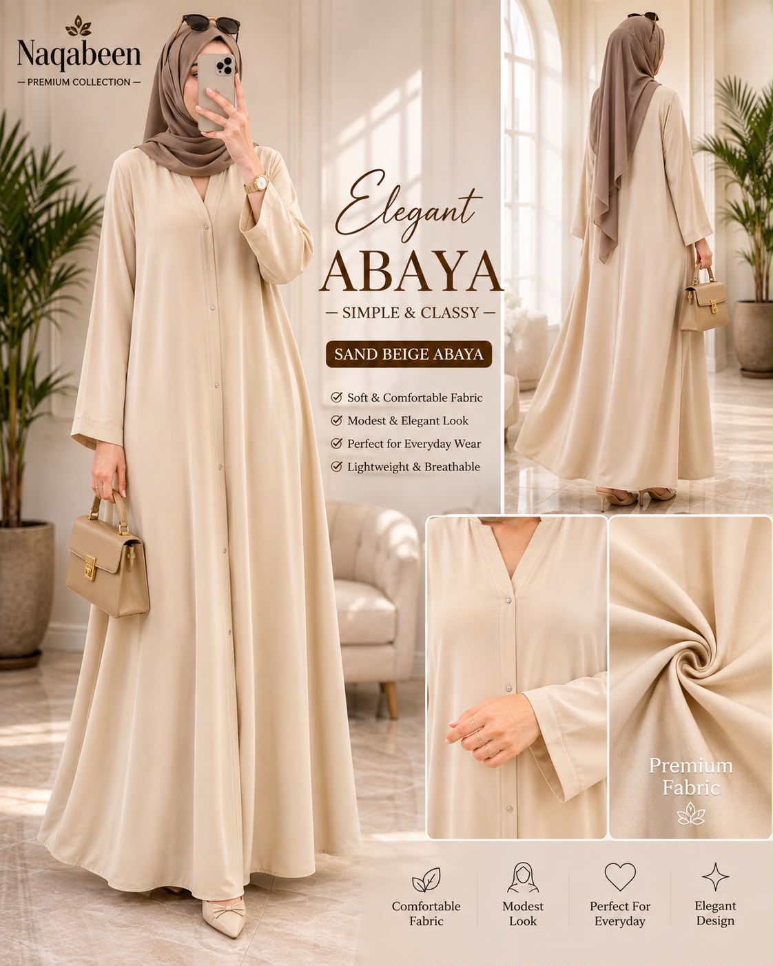 Plain Abayas