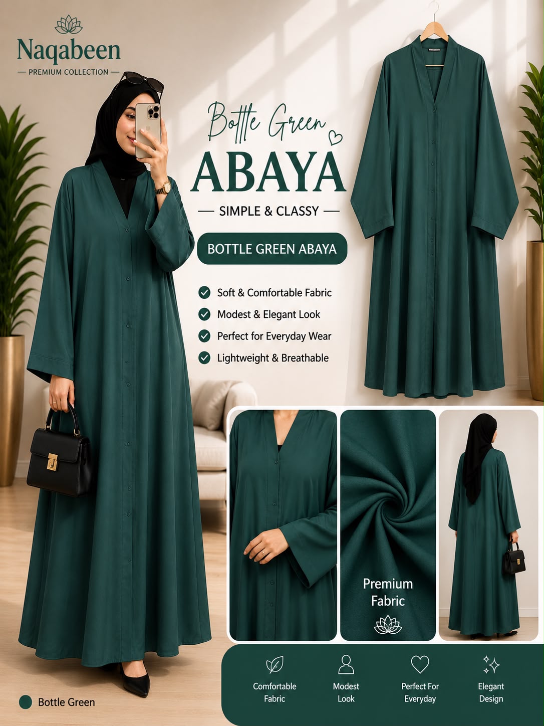 Plain Abaya Deal