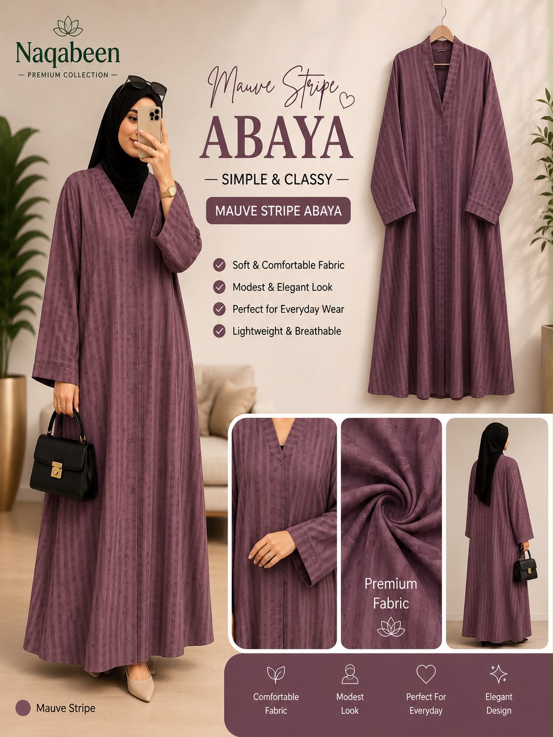 Plain Abaya Deal