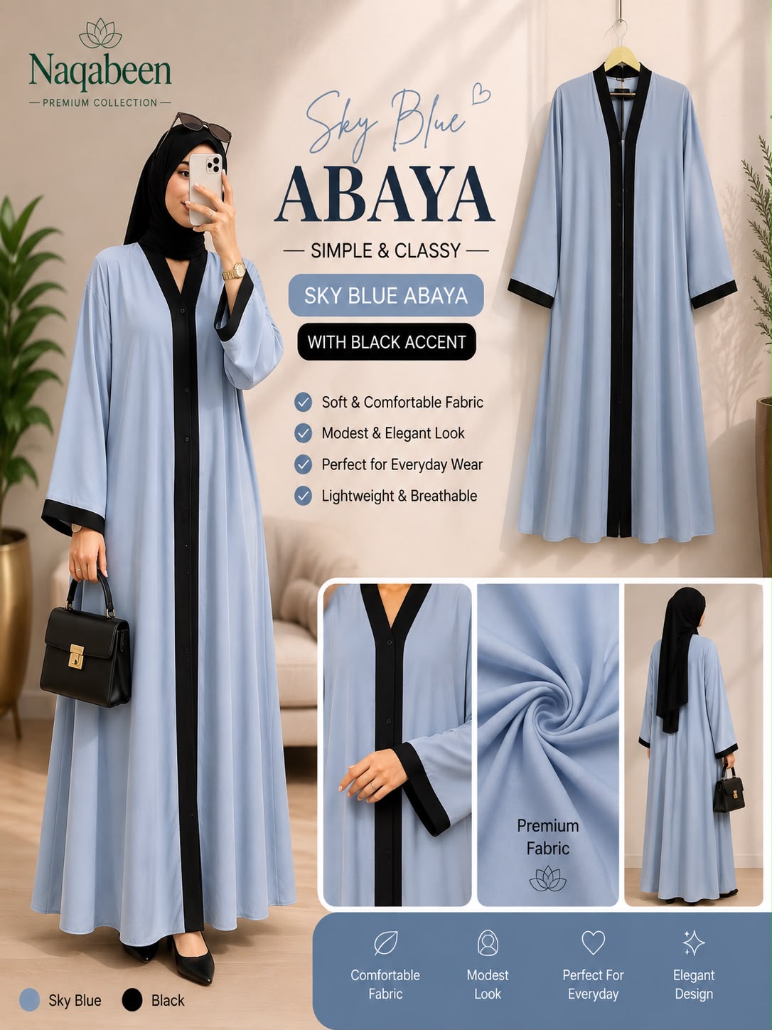 Plain Abaya Deal