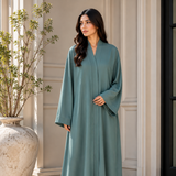 Premium Abaya - Mint Green