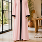 Plain Abaya - Pink