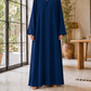 Plain Abaya - Navy