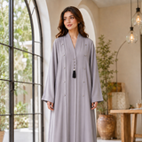 Summer Abaya - Dove Gray
