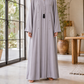 Summer Abaya - Dove Gray
