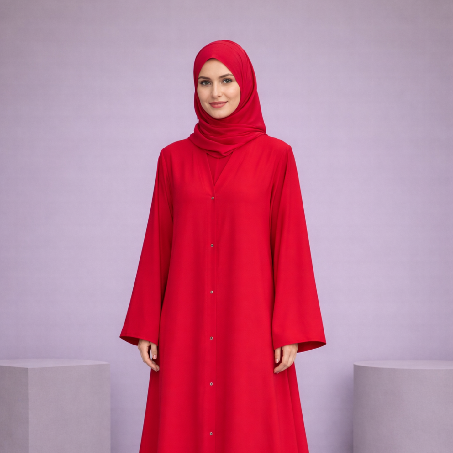 Elastic Open Front Abayas Deal