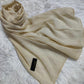 Chiffon Hijab - Cream