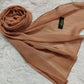 Chiffon Hijab - Brown