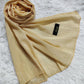 Chiffon Hijab - Pale Gold