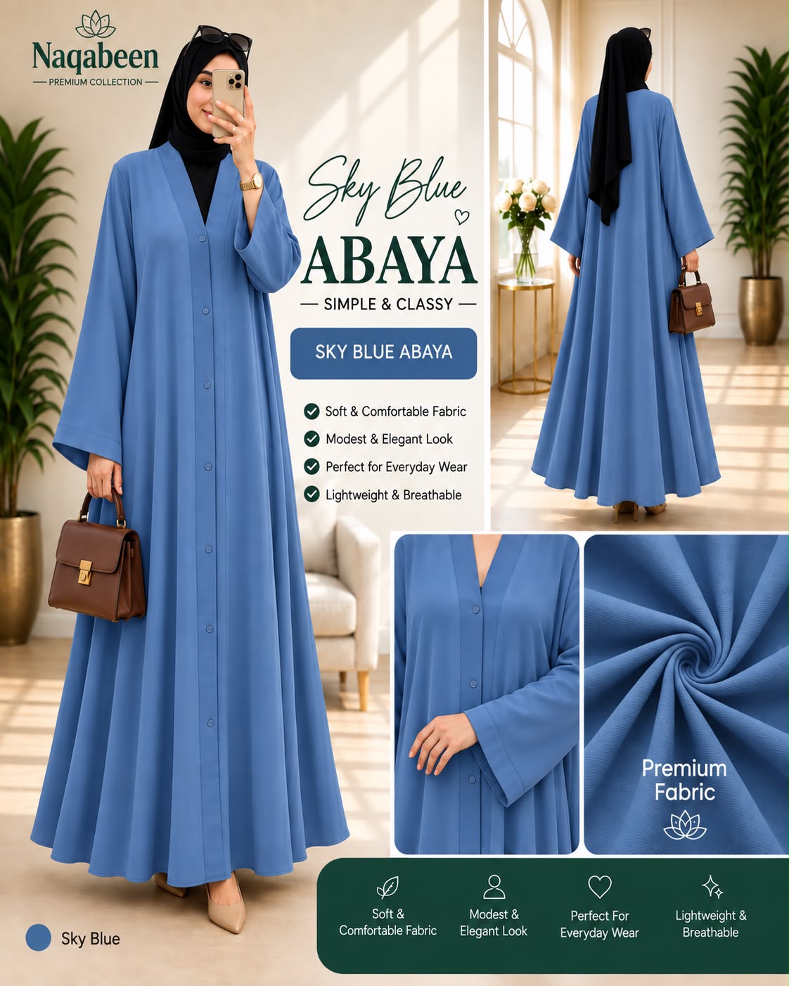 Plain Abayas