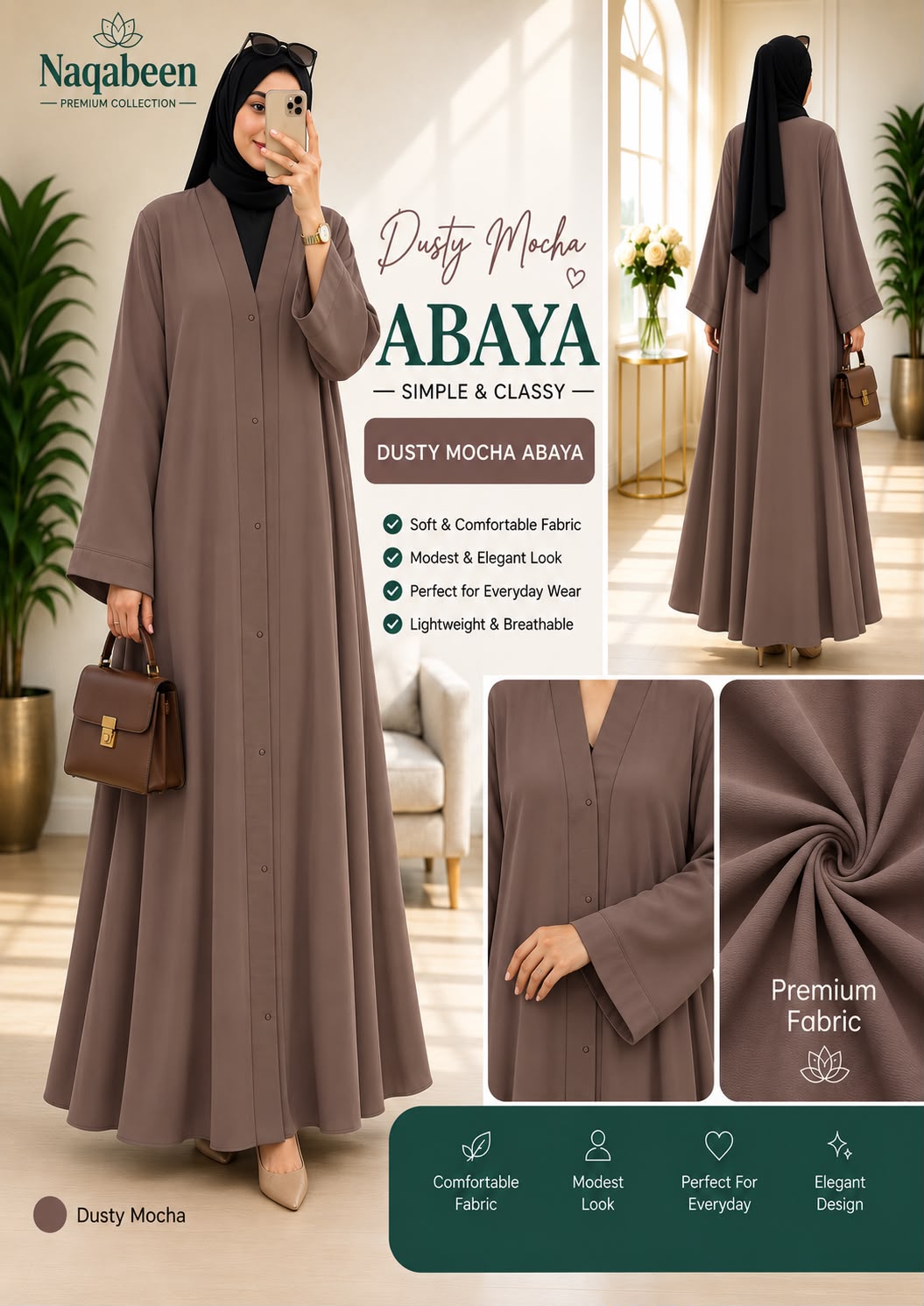 Plain Abayas
