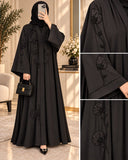 Cut Dana & Tissue Work Abaya