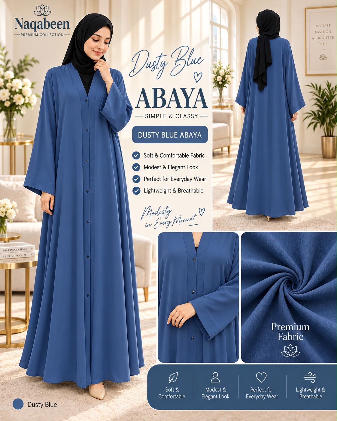 Plain Abayas