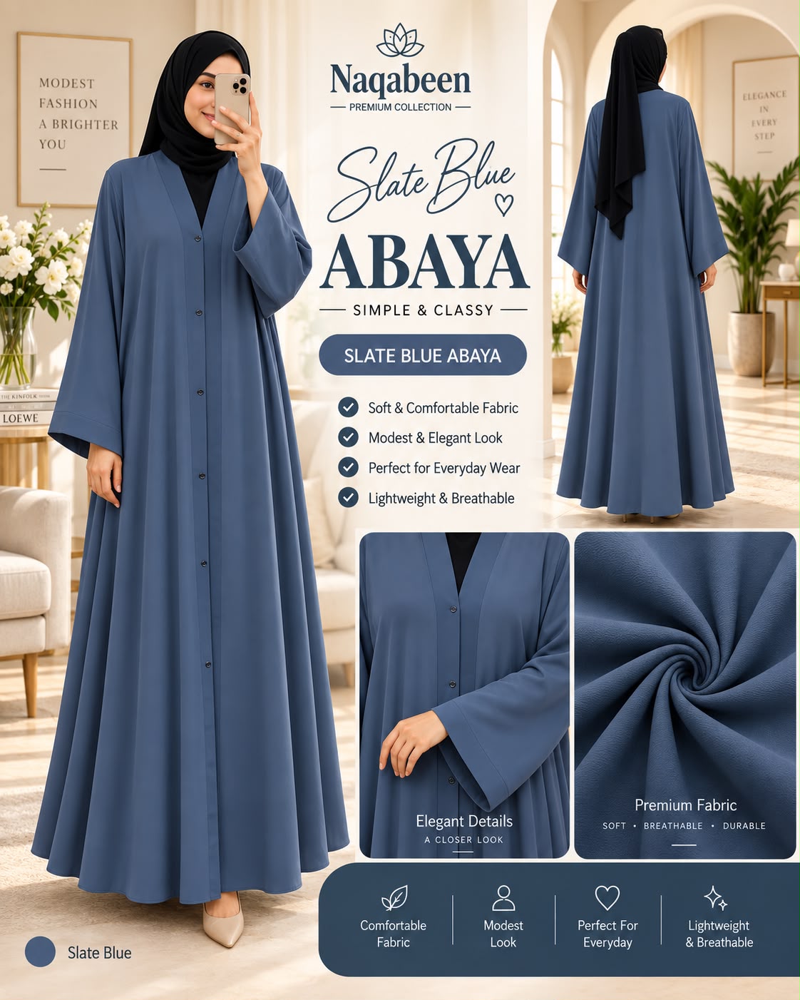Plain Abayas